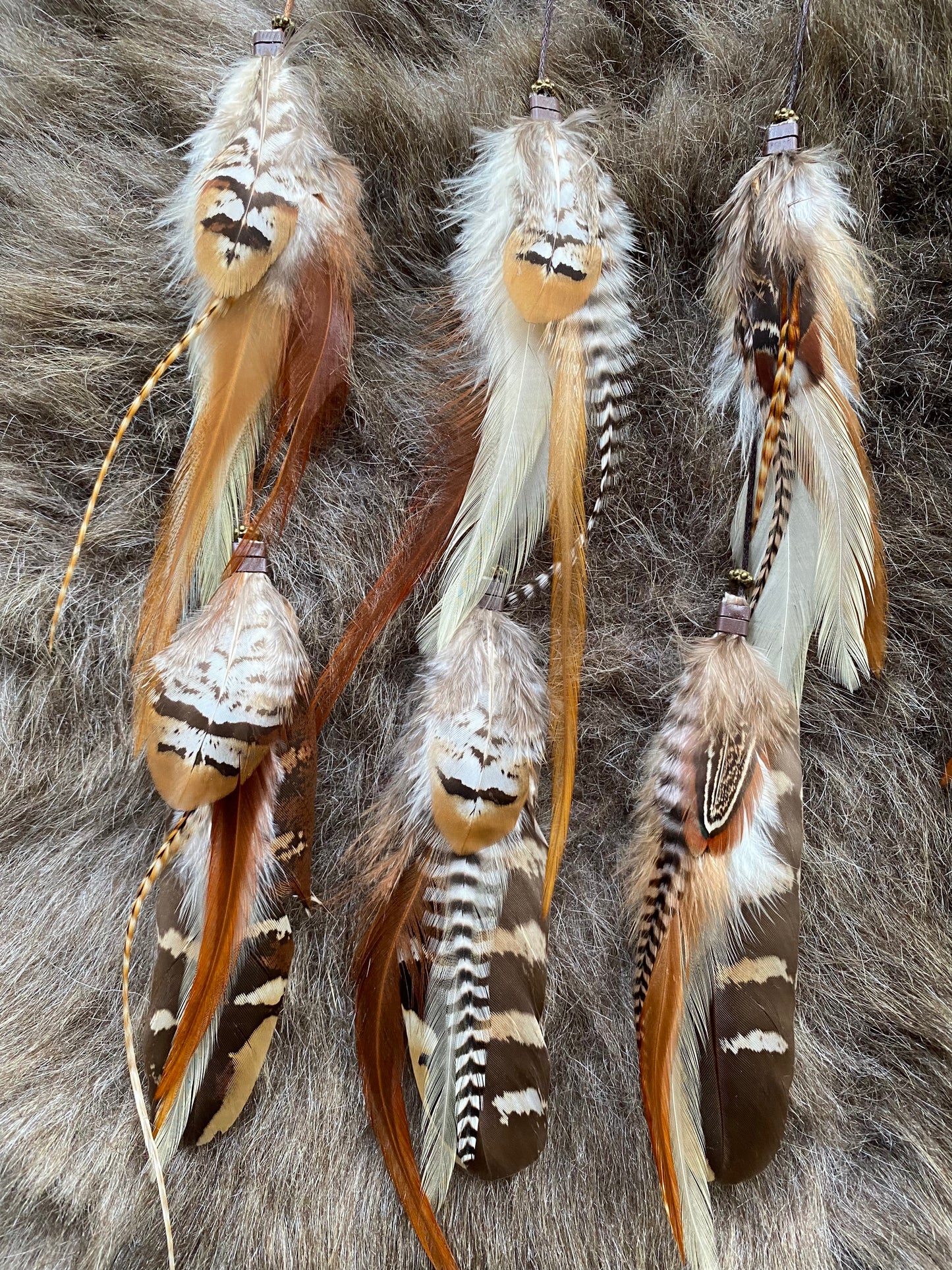 Plume Clips - Natural Honey