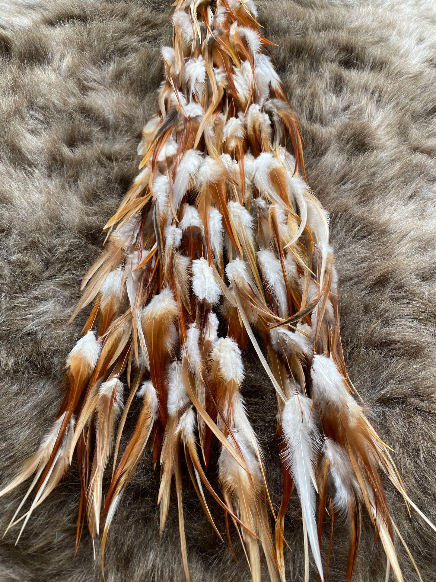 Feather Extensions- Toasted Honey