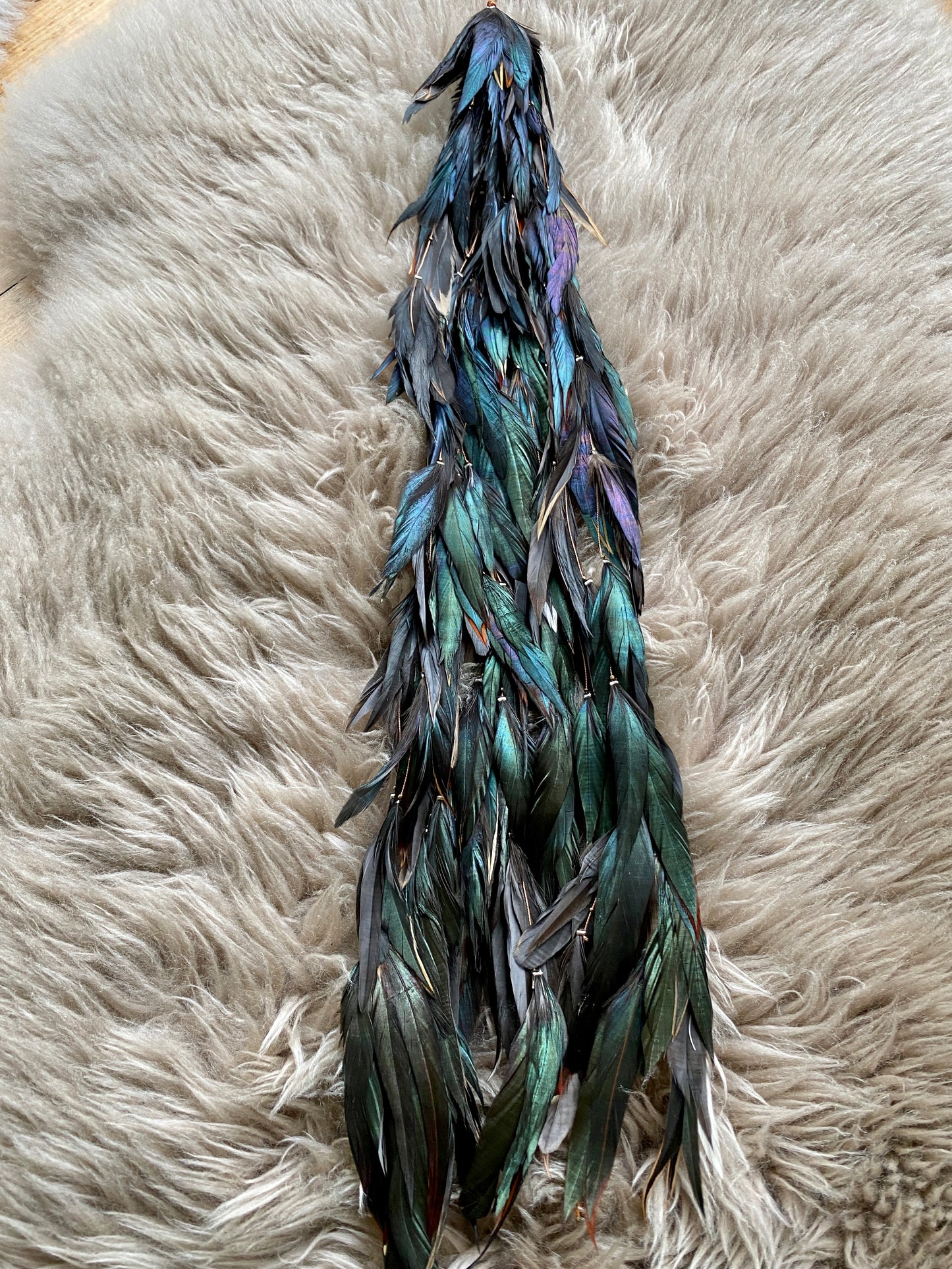 Feather Extensions - Midnight Raven