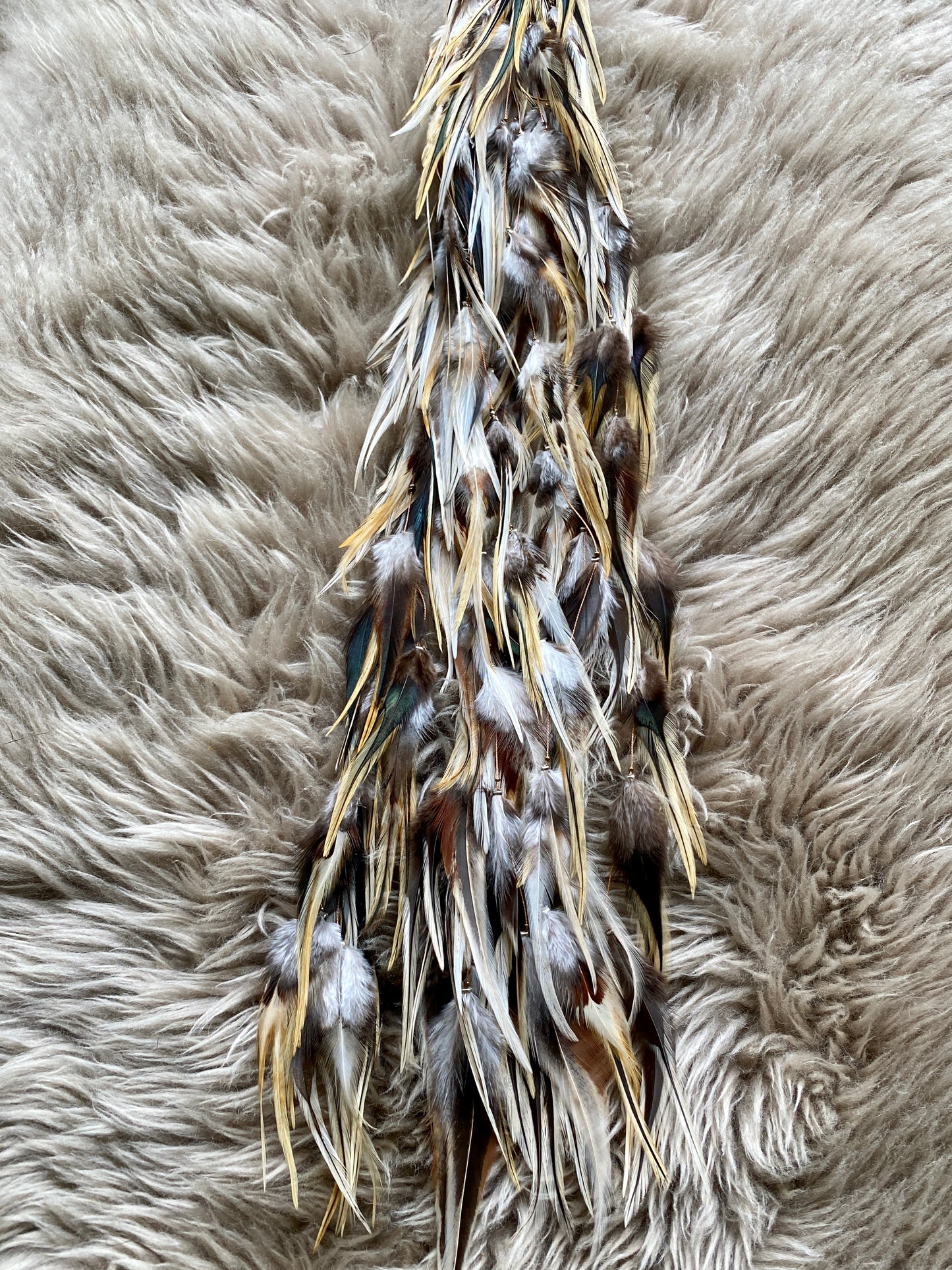 Feather Extensions- Golden Blonde