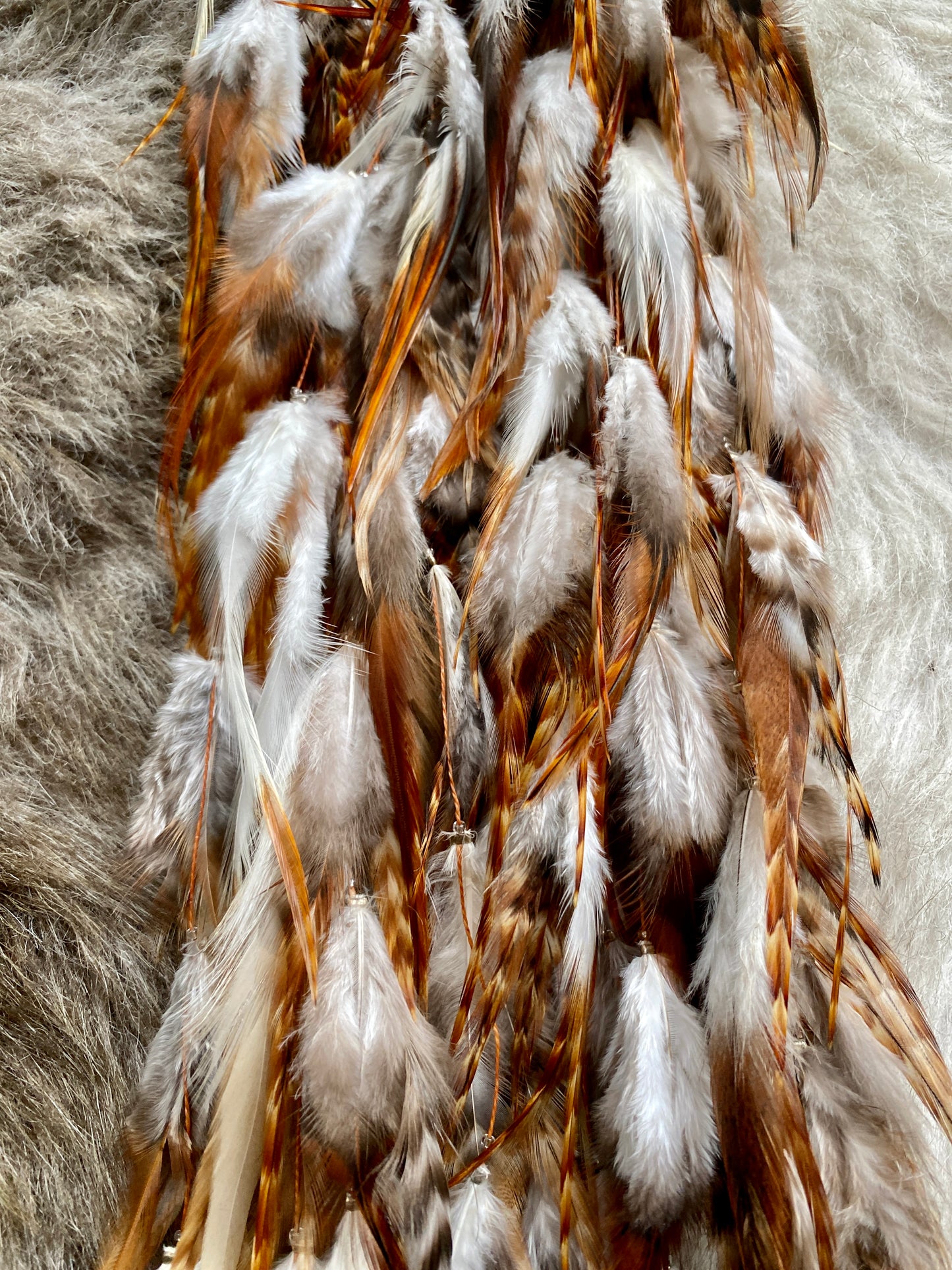 Feather Extensions- Ginger Minx