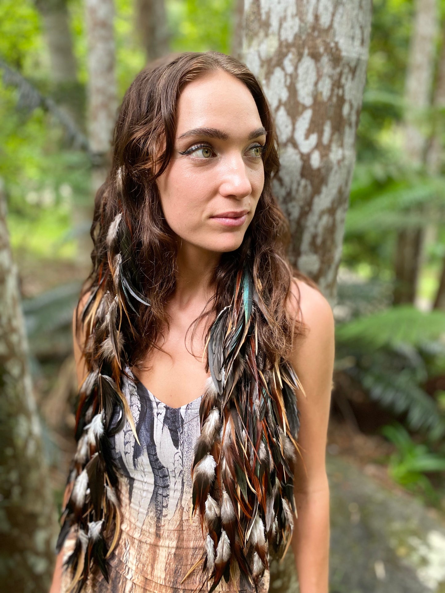 Feather Extensions - Mocha Minx