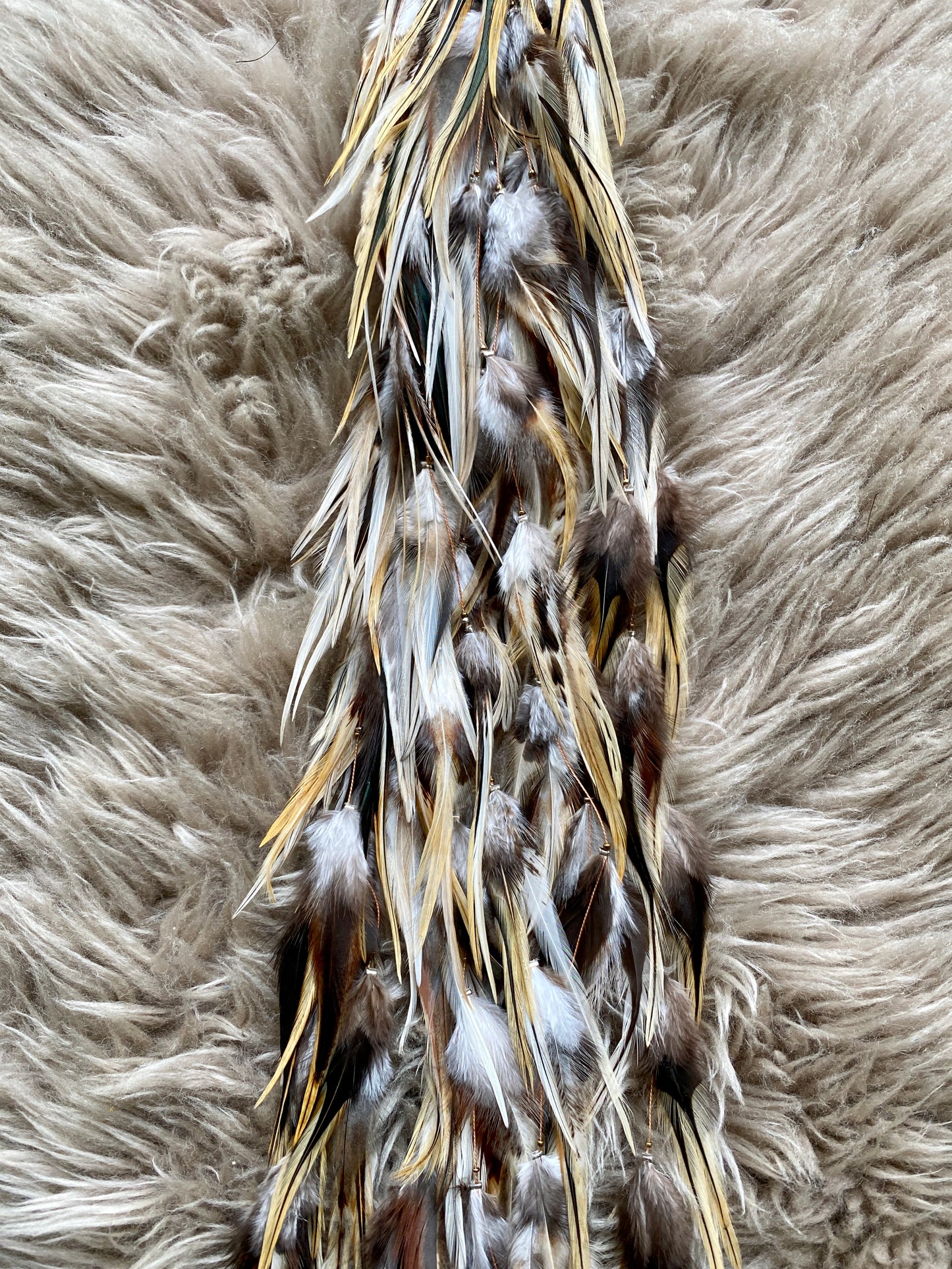 Feather Extensions- Golden Blonde