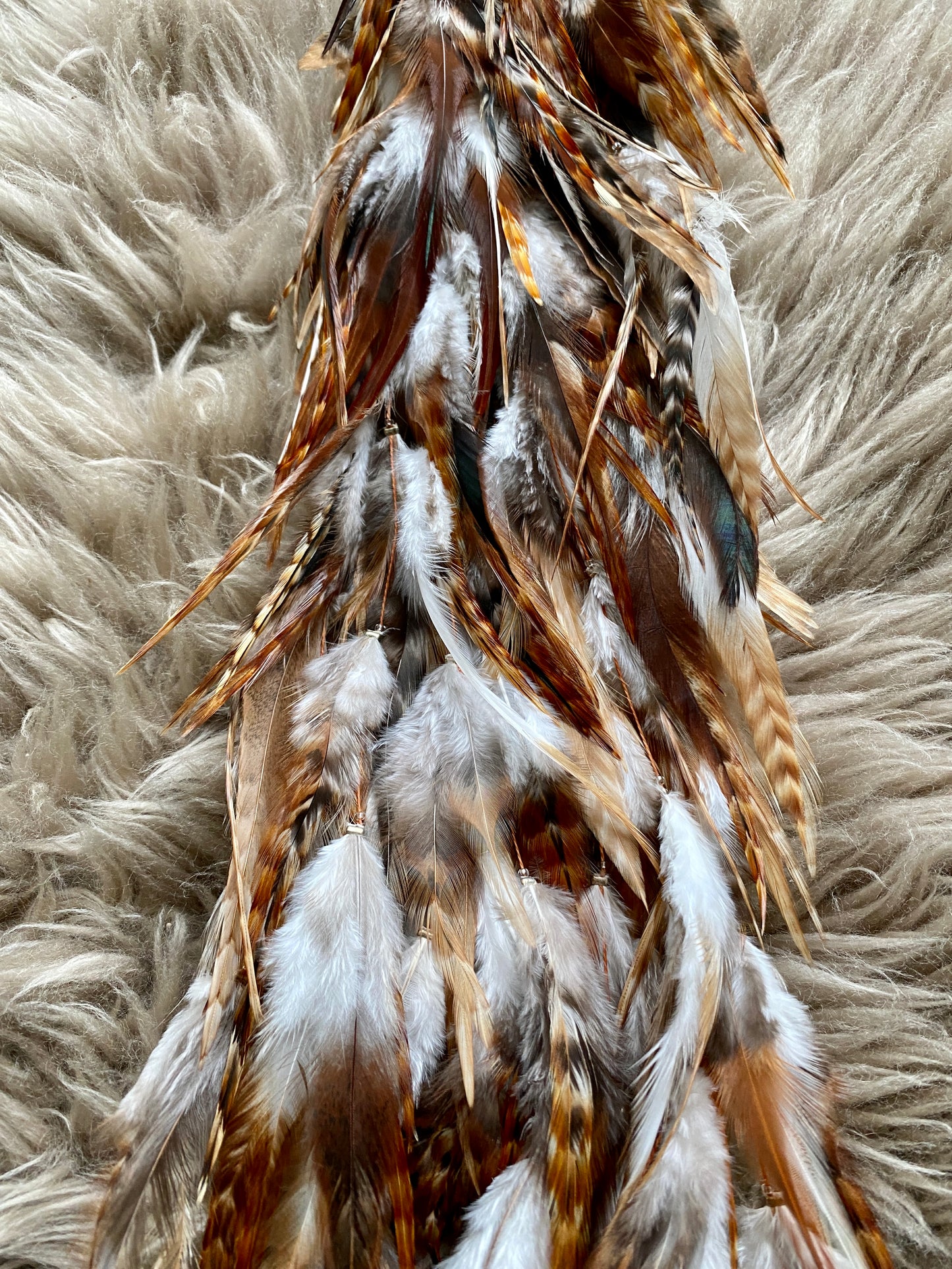 Feather Extensions- Ginger Minx